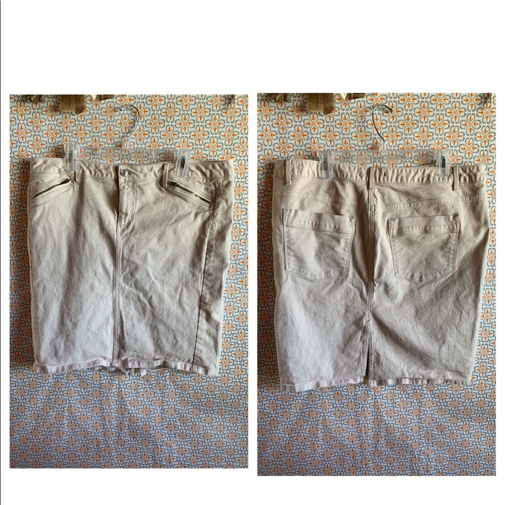 Gap Jeans Blush Skirt